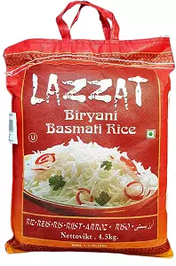 Lazzat Biryani Basmati Rice/ Basmatiriisi 4.5kg - Basmatiriisit - 3544 - 1