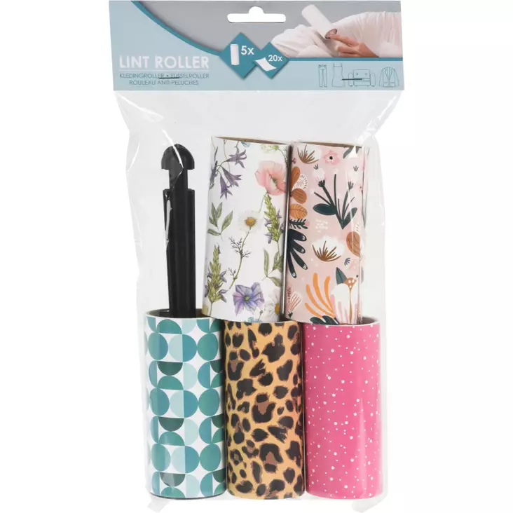 Lint Roller Teippiharja 5kpl - Koti ja käyttötavara - 13034 - 1