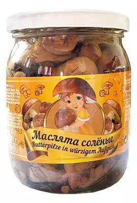 Ot Marusi Salted Butter / Voisieni suolaliemessä 530g/280g CAM - Sienisäilykkeet - 8394 - 1