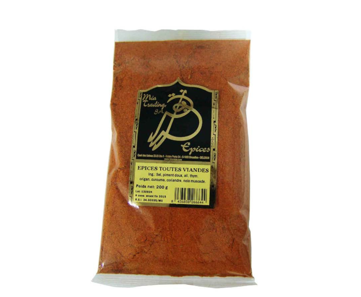 Mia Trading Epices Toutes Viandes/ Mauste 200g - Erikoismausteet - 17034 - 1