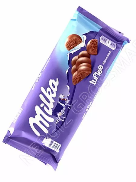 Milka Luflee Alpine Milk/ Maitosuklaa 100g - Suklaat - 3894 - 1
