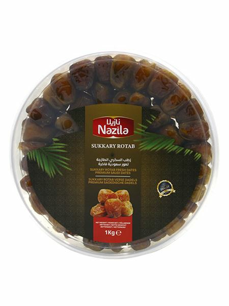 Nazila Sukkary Rotab Dates/ Taateli 1kg - Kuivatut hedelmät - 18934 - 1