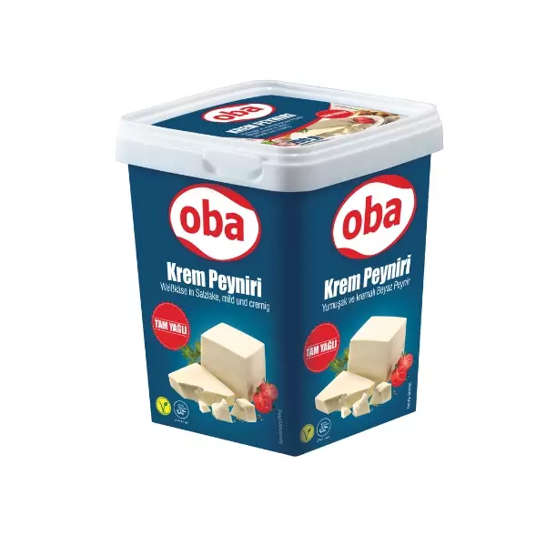 Oba Krem Peyniri Salaattijuusto 40% 700g PET - Salaattijuustot - 4074 - 1