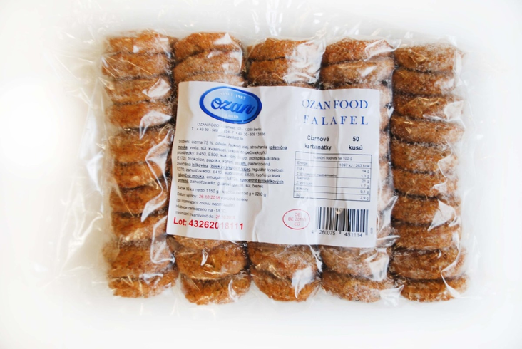 Ozan Falafel 50lik / Kikhernepihvit 1150g - Suolaiset leivonnaiset - 4144 - 1