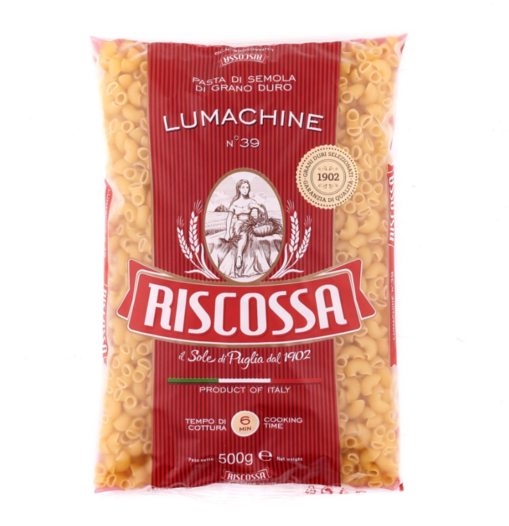 Pasta Riscossa Lumachine 500g - Pastat - 17334 - 1