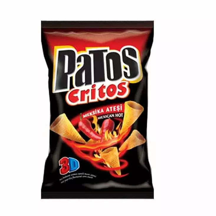 Patos Critos Hot Spice Sipsi 90g/100g - Sipsit - 14054 - 1