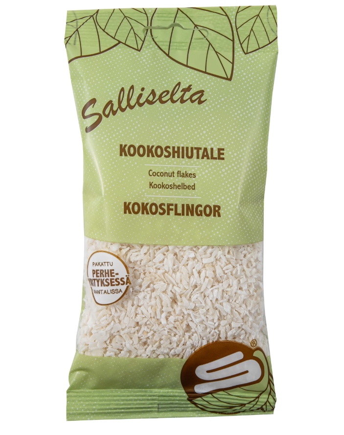 Sallinen Kookoshiutale 80g - Sokerit ja makeutus - 19364 - 1
