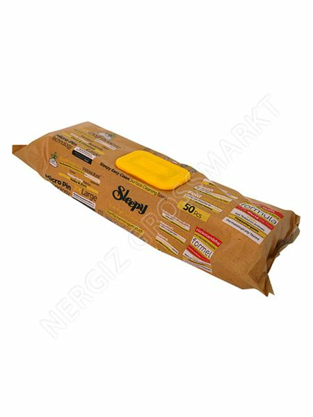 Sleepy Wet Wipe Clove&Cinnamon/ Kosteuspyyhe 3XL 50kpl - Siivousvälineet ja tarvikkeet - 17204 - 1