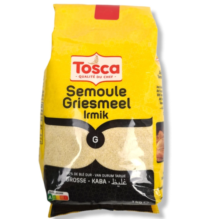 TOSCA Semoule Irmik COARSE 1KG - Vehnäjauho - 17664 - 1