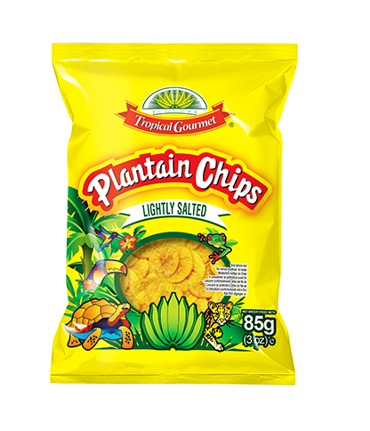 Tropical Gourmet Suolattu Kuivattu Banaanisipsi 85g - Sipsit - 4764 - 1