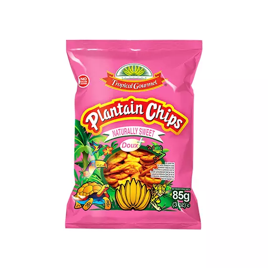 Tropical Gourmet Extra Makea Kuivattu Banaanisipsi 85g - Sipsit - 11864 - 1