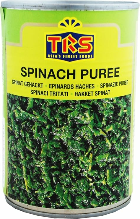 TRS Chopped Spinach / Hienonnettu pinaatti 395g TNK - Vihannessäilykkeet - 4784 - 1