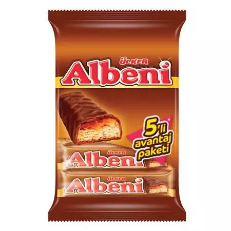 Ulker Albeni Chocolate Bar / Patukka 5x40g - Patukat - 4824 - 1