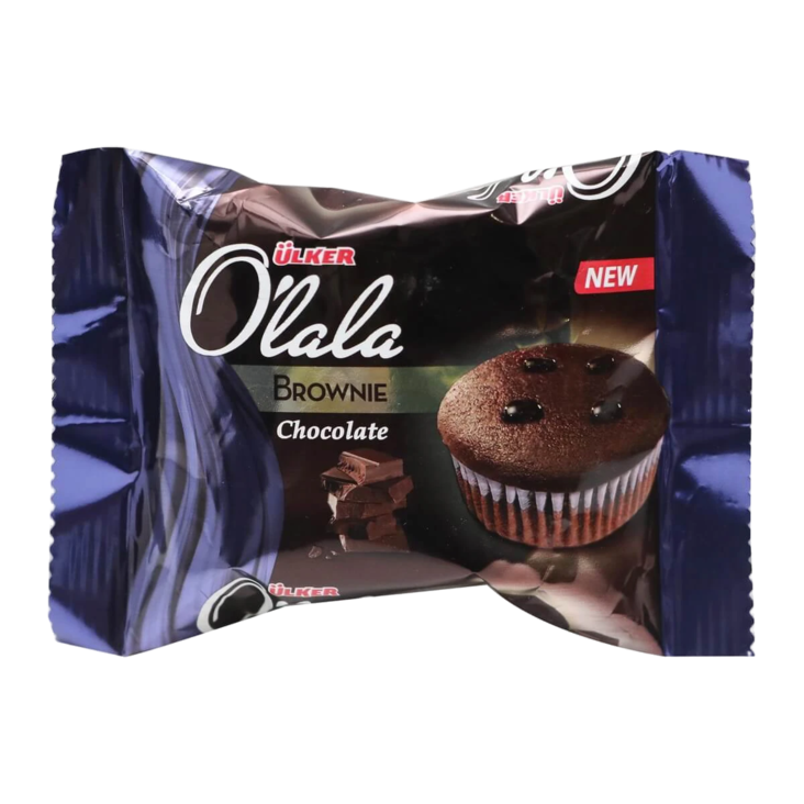 Ulker Olala Brownie Chocolate / Suklaa muffinssi 40g - Täytekeksit ja vohvelit - 19644 - 1