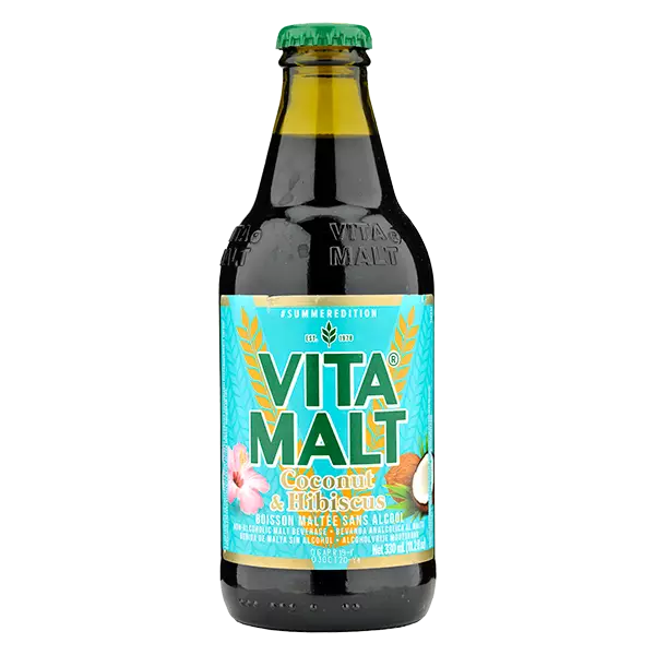 Vita Malt Coconut & Hibiscus Drink 330ml CAM - Limonadit ja virvoitusjuomat - 14314 - 1