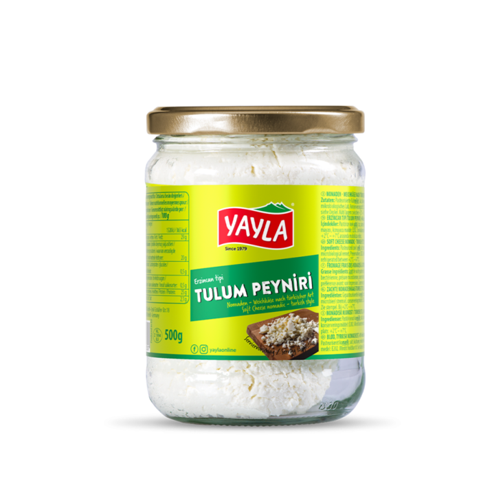 Yayla Erzincan Tipi Tulum Peyniri / Pehmeä juusto paimentolainen 500g CAM - Erikoisjuustot - 5194 - 1