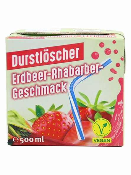 Durstlöscher Mansikka-Raparperi Mehu 500ml - Mehut ja nektarit - 17455 - 1