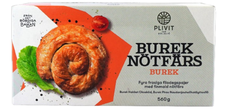 Plivit Burek Piras Naudanjauhelihatäytteellä 560g - Börek - 20075 - 1