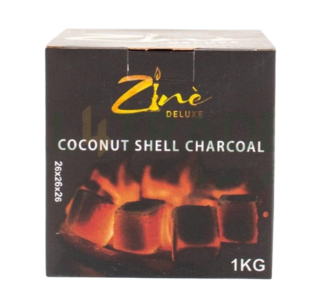 Zine Deluxe Charcoal/ Hiili 1Kg - Hiilet - 21525 - 1