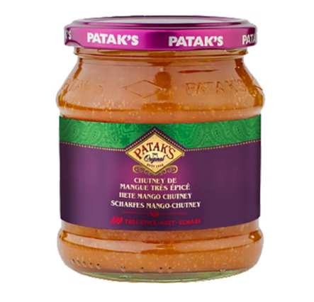 Patak's Chutney Mango Hot 340g - Hedelmäsäilykkeet - 21545 - 1