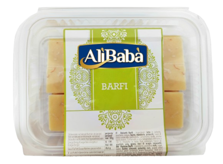 Alibaba Sweet Barfi/ Intialaisten Maitomakeinen 400g - Täytekeksit ja vohvelit - 20445 - 1