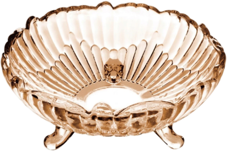 Blinkmax Lasinen Lautanen LZ0126 (AMBER) - Astiat ja aterimet - 19685 - 1