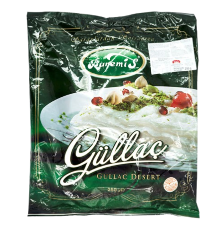 Buremis Gullac Desert 250g - Riisipaperit - 1225 - 1