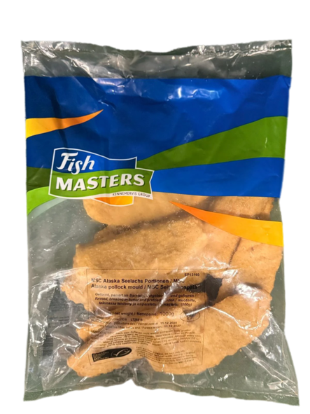 Fish Master Alaska Pollock Mould/ Seitiannospala 1kg - Pakastekalat - 18835 - 1