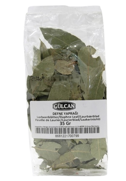Gulcan defne yapragi / Laakerinlehti 35g - Kuivatut yrtit - 2715 - 1