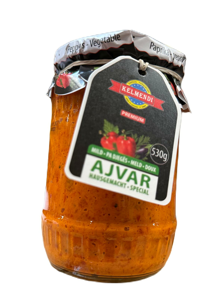 Kelmendi Ajvar Mild/ Mieto 530g - Tomaatti- ja paprikasäilykkeet - 18125 - 1