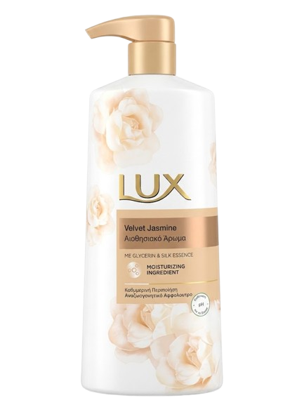 Lux Shower Gel Jasmine Glycerin&Silk Essence/ Suihkugeeli 600ml - Saippuat ja suihkugeelit - 21125 - 1