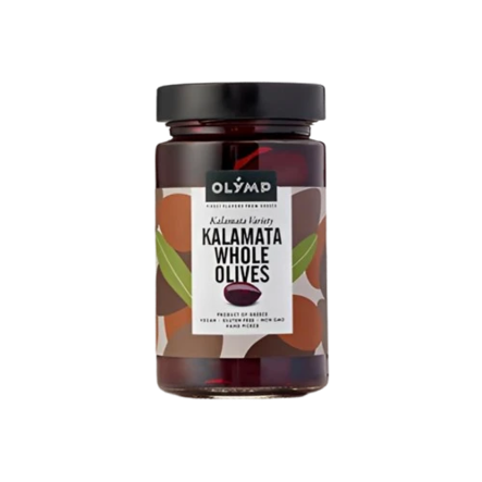 Olymp Kalamata Whole Olive / Kokonainen oliivit suolaliemessä 320g CAM - Oliivisäilykkeet - 19155 - 1