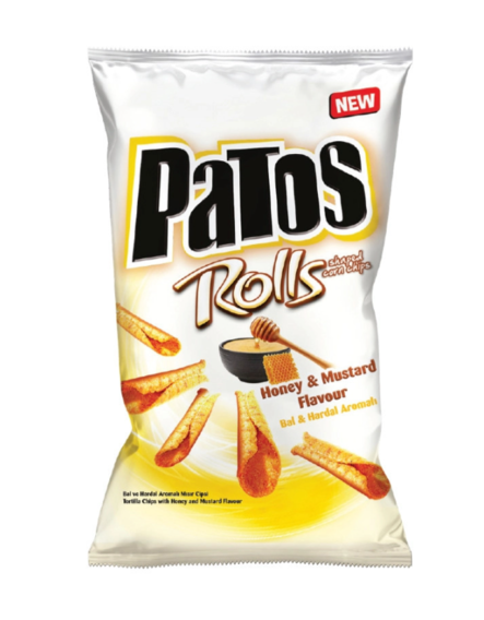 Patos Rolls Honey&Mustard Sipsi 90g - Sipsit - 19335 - 1