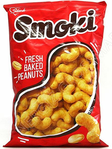 Stark Smoki Fresh Baked Peanuts/ Pähkinä sipsi 150g - Sipsit - 6395 - 1