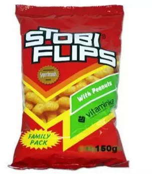 Stobi Flips Vitaminka Maissi-pähkinänaksuja 150g - Sipsit - 4635 - 1