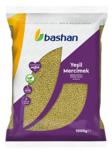 Bashan Yesili Mercimek/ Vihreät Halkaistut Linssit 1kg - Linssit - 18295 - 1