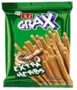 Eti Crax Stick Herbs Suolatikku Yrtti 123g - Sipsit - 7875 - 1