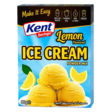 KentBor Lemon Ice Cream Powder/ Jäätelöjauhe 80g - Vanukkaat ja jälkiruoka-ainekset - 21085 - 1