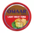 Omaar Meat Tuna with Sunflower / Tonnikala auringonk.öljyssä 160g TNK - Kala- ja äyriäissäilykkeet - 12125 - 1