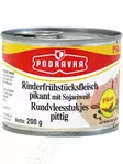 Podravka Rinderfruhstucksfleisch Pikant / Maustettu Naudanlihapaloja 200g TNK - Liha- ja riistasäilykkeet - 11415 - 1