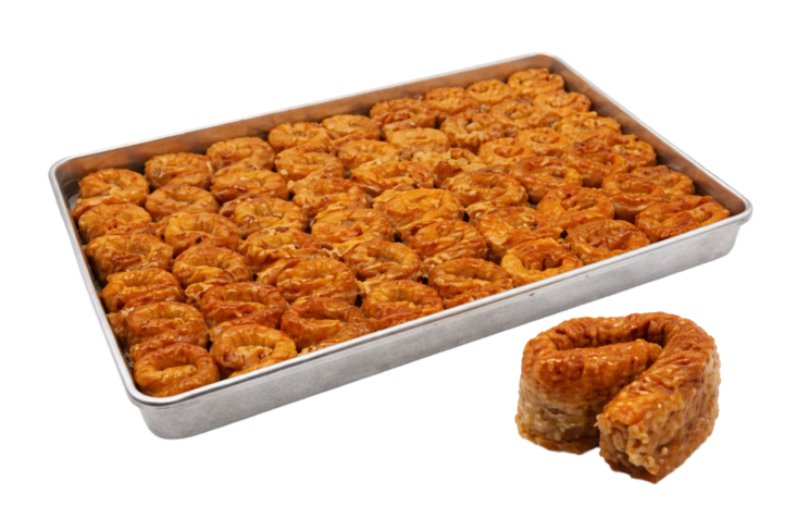 600224E Elite Bulbul Yuvasi Baklava with Walnut 3kg - Pakastemakeiset ja -jälkiruoat - 19705 - 1