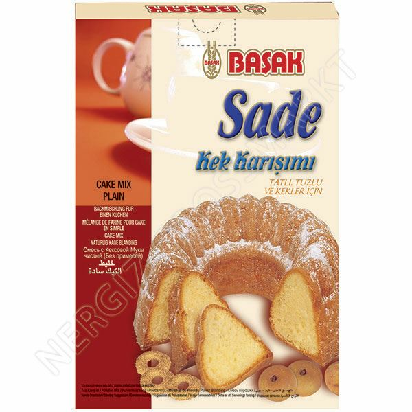Basak Sade Kek Karisimi / Kakkusekoitus 450g - Vanukkaat ja jälkiruoka-ainekset - 10765 - 1