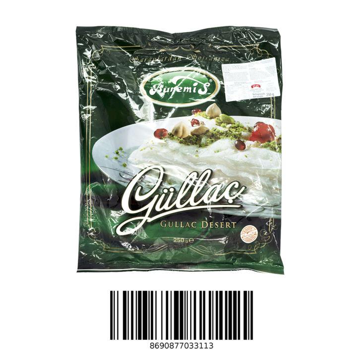 Buremis Gullac Desert 250g - Riisipaperit - 1225 - 1