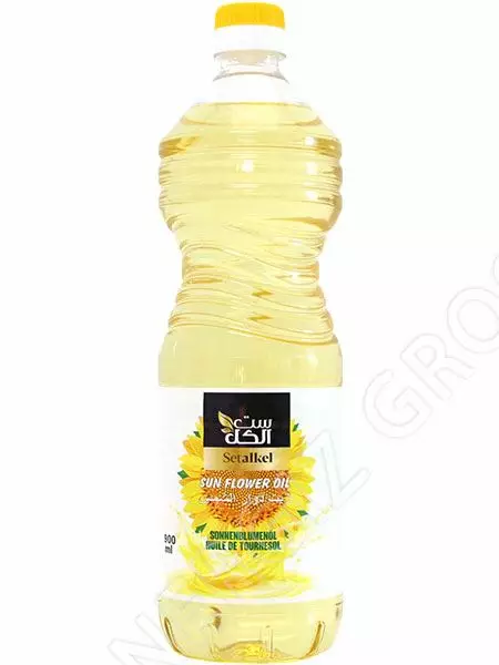 Setalkel Sun Flower Oil Auringonkukkaöljy 900ml - Auringonkukkaöljyt - 14505 - 1