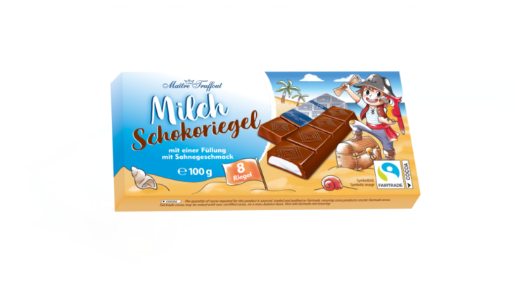 Maitre Truffout Kerma Maitosuklaalevy 8x12,5g - Suklaat - 17485 - 1