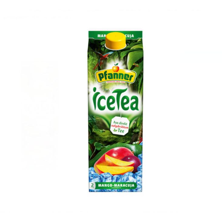 Pfanner Icetea Mango Passionfruit/ Mango-passionhedelmäjäätee 2L - Limonadit ja virvoitusjuomat - 17495 - 1