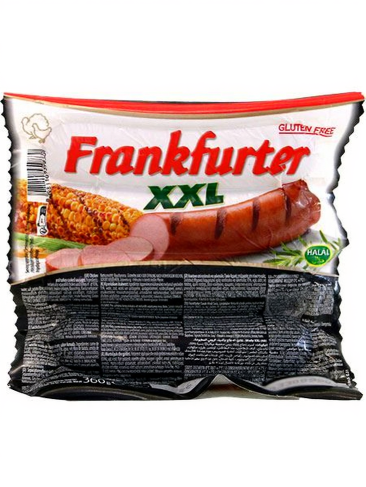 Pavo Poultry Sausage Frankfurter XXL/ Siipikarjamakkara 360g - Kana leikkeleet ja makkarat - 18625 - 1