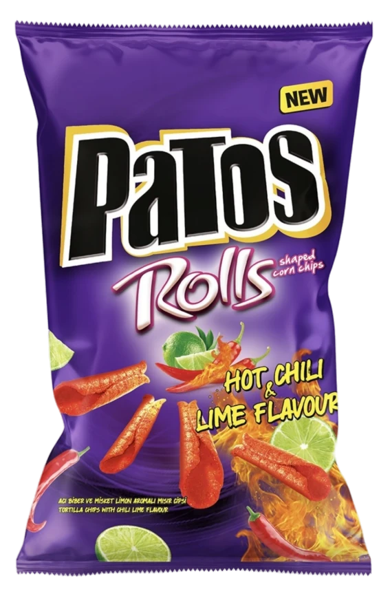Patos Rolls Chili-Lime Sipsi 90g - Sipsit - 18745 - 1