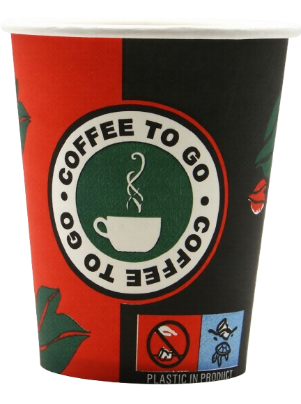 Coffee Cup/ Kertakäyttö Pahvimuki 710201 50kpl - Take Away -tuotteet - 19225 - 1