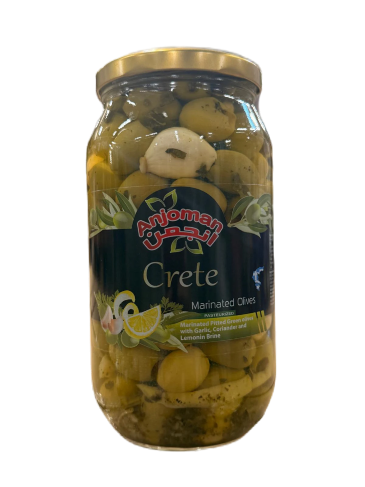Anjoman Crete Marinated Olives/ Marinoitu Oliivi 960g CAM - Oliivisäilykkeet - 19285 - 1